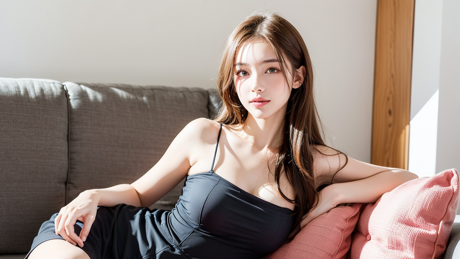 沙發成為男主人的第二張床